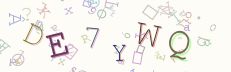 This is a captcha-picture. It is used to prevent mass-access by robots. (see: www.captcha.net)